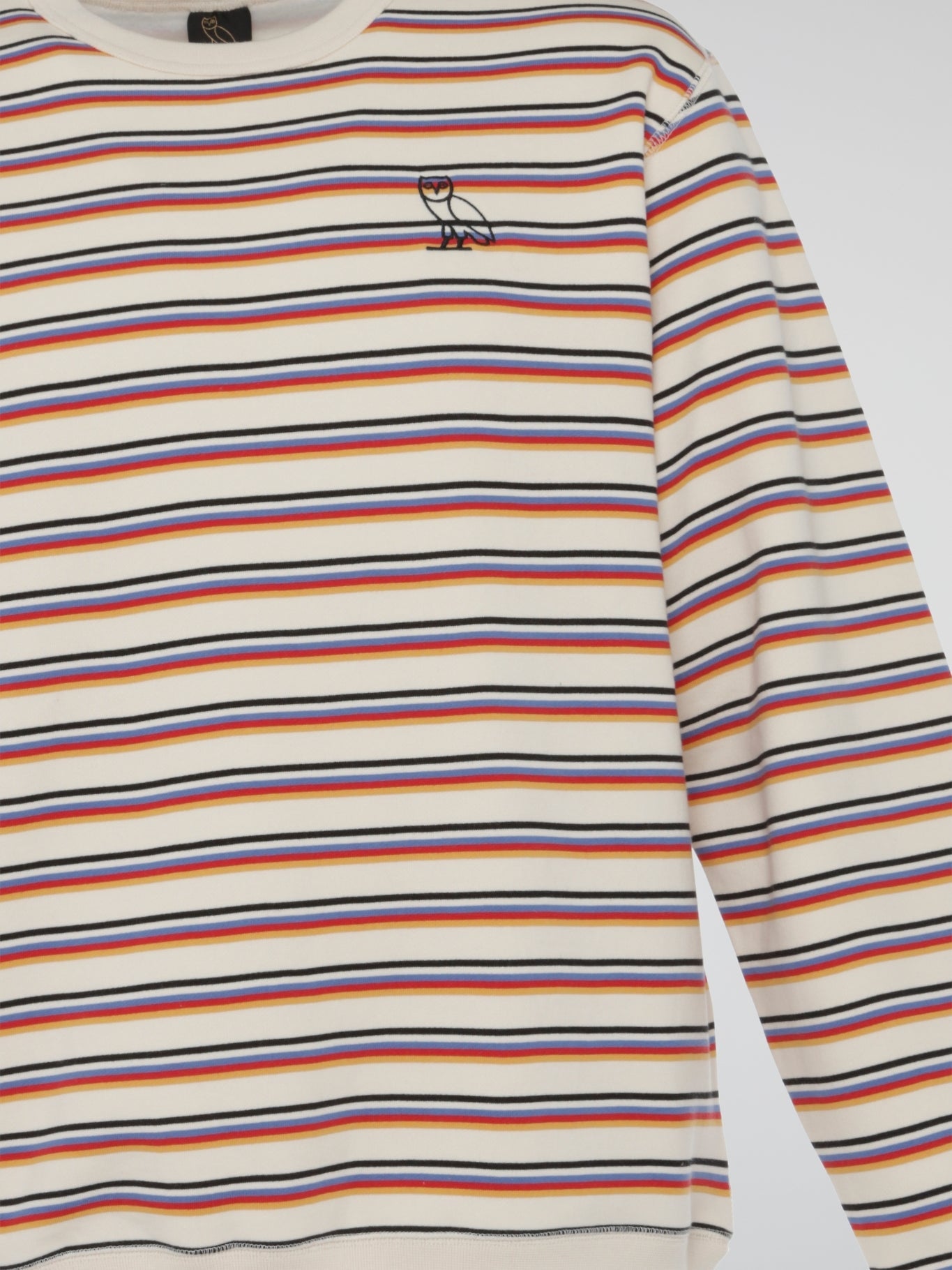 Beige Multi Stripe Long Sleeve Shirt