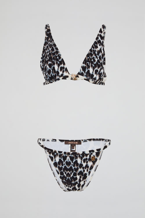 Leopard Print Bikini Set