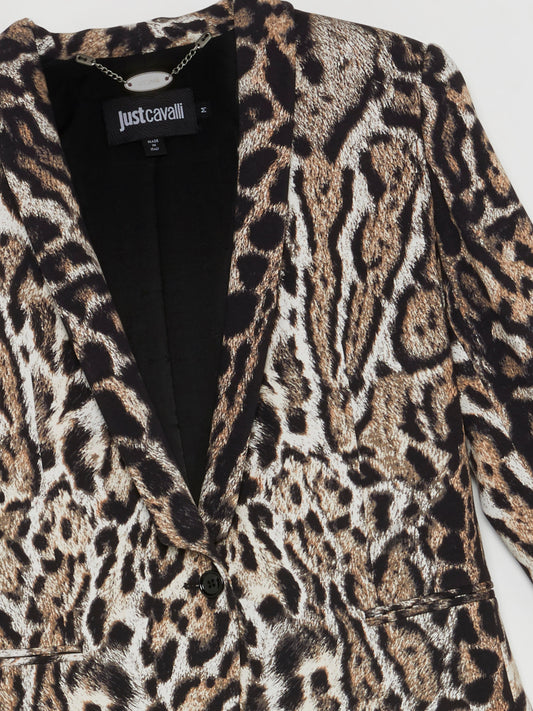 Leopard Effect Blazer