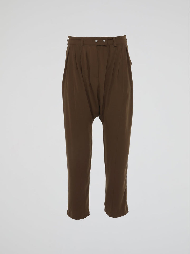 Brown Harem Pants