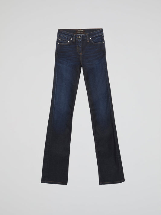 Navy Bootcut Jeans