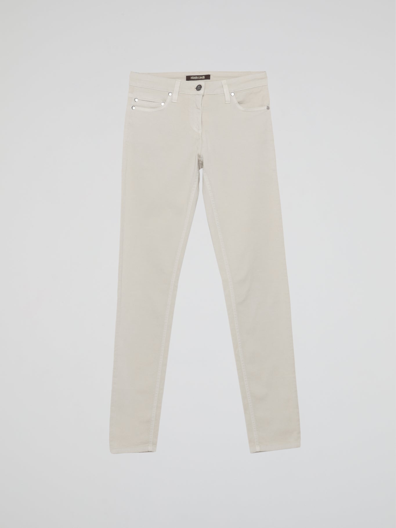 White Slim Fit Jeans