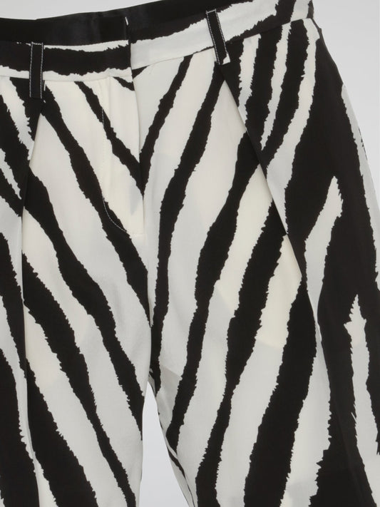 Zebra Print Shorts