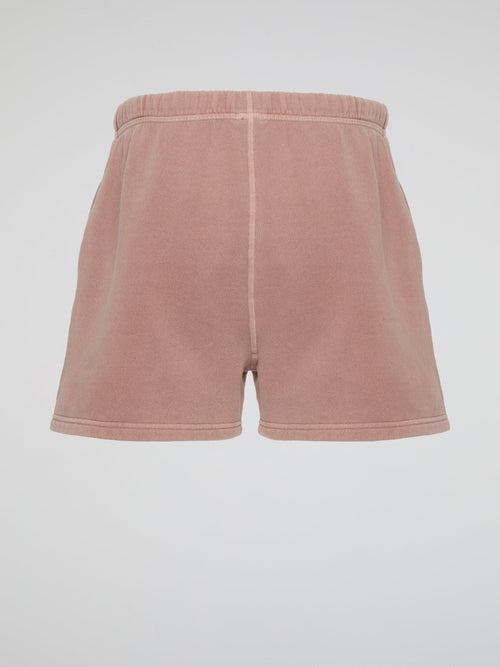 Pink Garment Dye Shorts