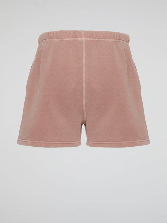 Pink Garment Dye Shorts