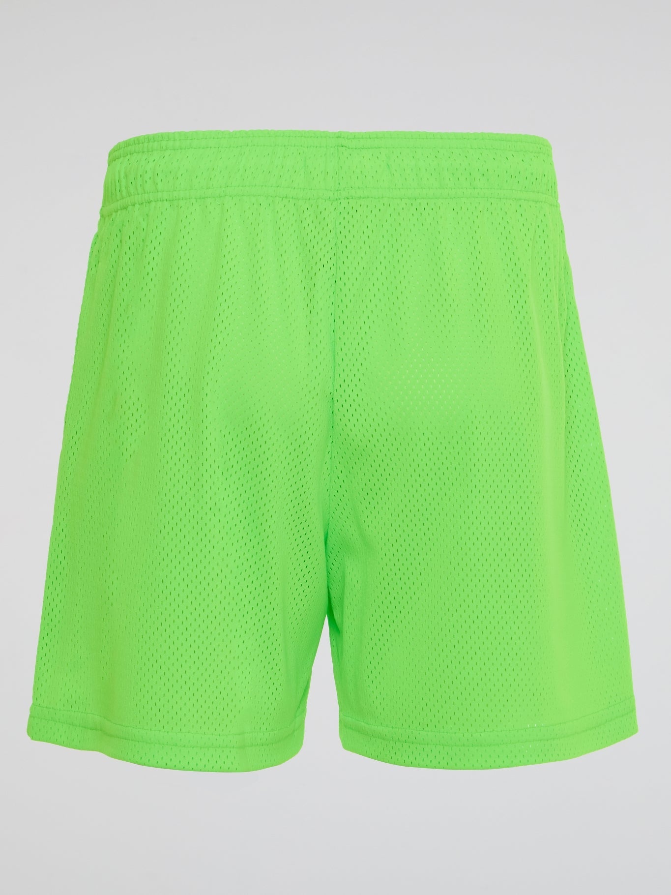 Neon Perforated Logo Shorts