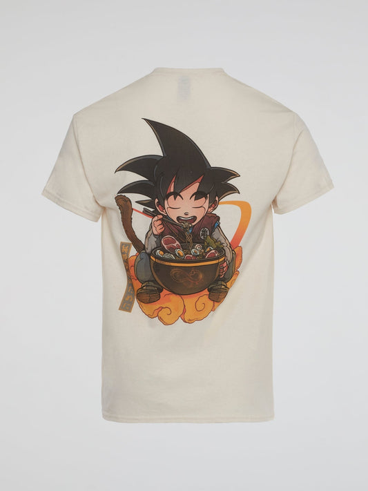 Dragon Ball Ramen Printed T-Shirt
