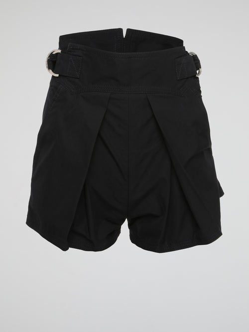 Elevate your casual style with our Black Cargo Shorts by Roberto Cavalli, designed for the modern man who values comfort and sophistication. Made with high-quality fabric and attention to detail, these shorts are perfect for everyday wear or a weekend getaway. Stand out from the crowd and make a statement with your fashion choices in these versatile and stylish cargo shorts.