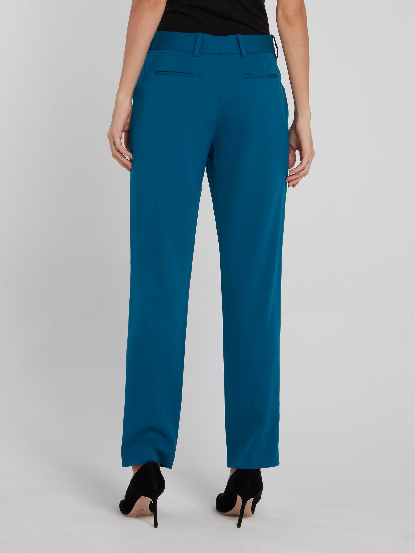 Blue Tailored Trousers