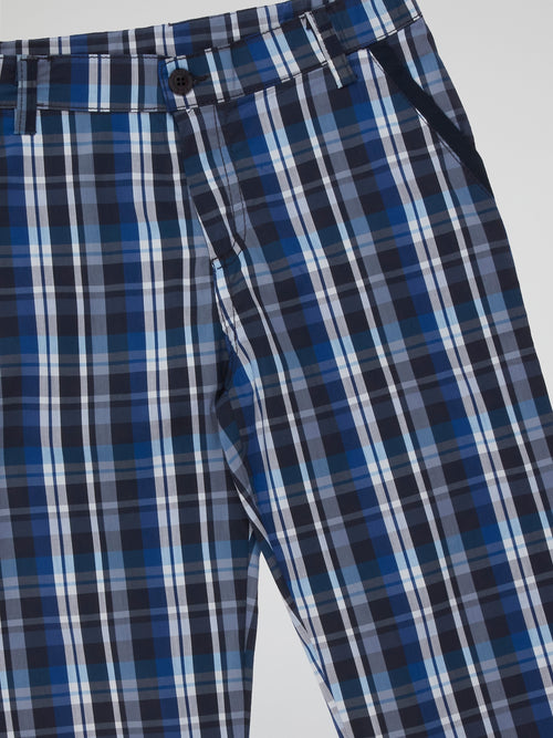 Introducing our Plaid Straight Cut Shorts – the coolest addition to any kid's summer wardrobe! These trendy shorts feature a vibrant iceberg-inspired plaid pattern that effortlessly pops with style. Crafted with comfort in mind, your little one will be sure to stay cool and fashionable all season long.