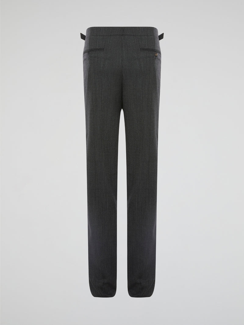 Elevate your everyday wardrobe with these sleek Grey Slim Fit Trousers by Roberto Cavalli, designed for the modern man who values style and sophistication. Made from high-quality fabric with a tailored fit, these trousers effortlessly blend comfort and luxury. Whether you're heading to the office or a night out on the town, these trousers will ensure you look polished and on-trend.