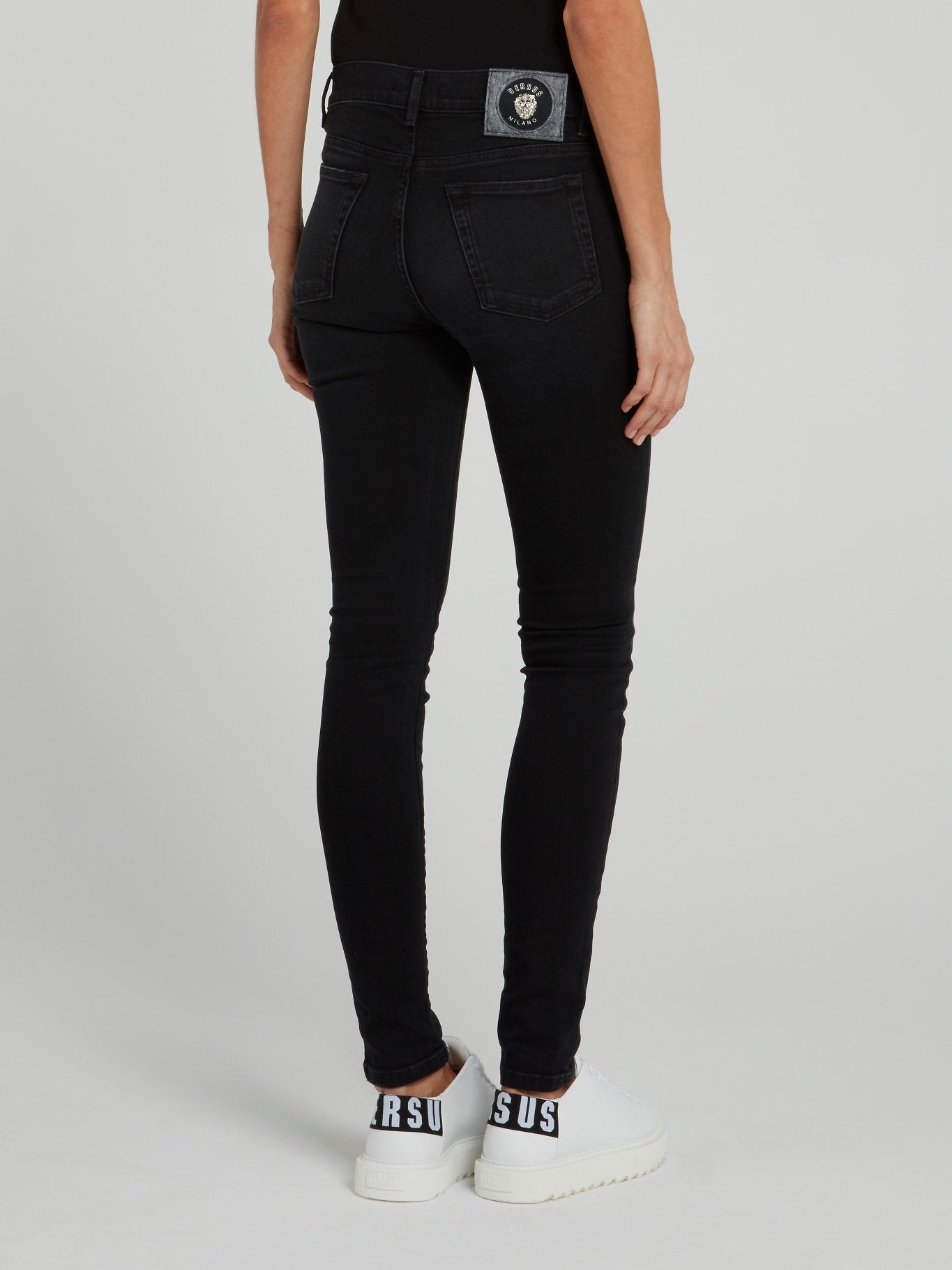 Black Skinny Denim Trousers