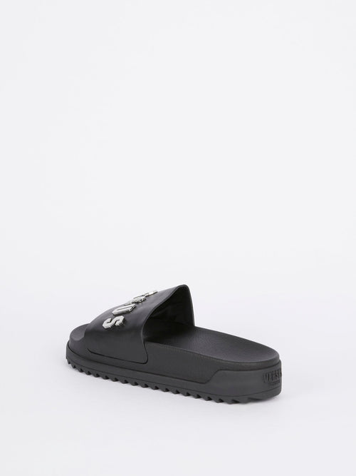 Ciabattina Black Logo Slides