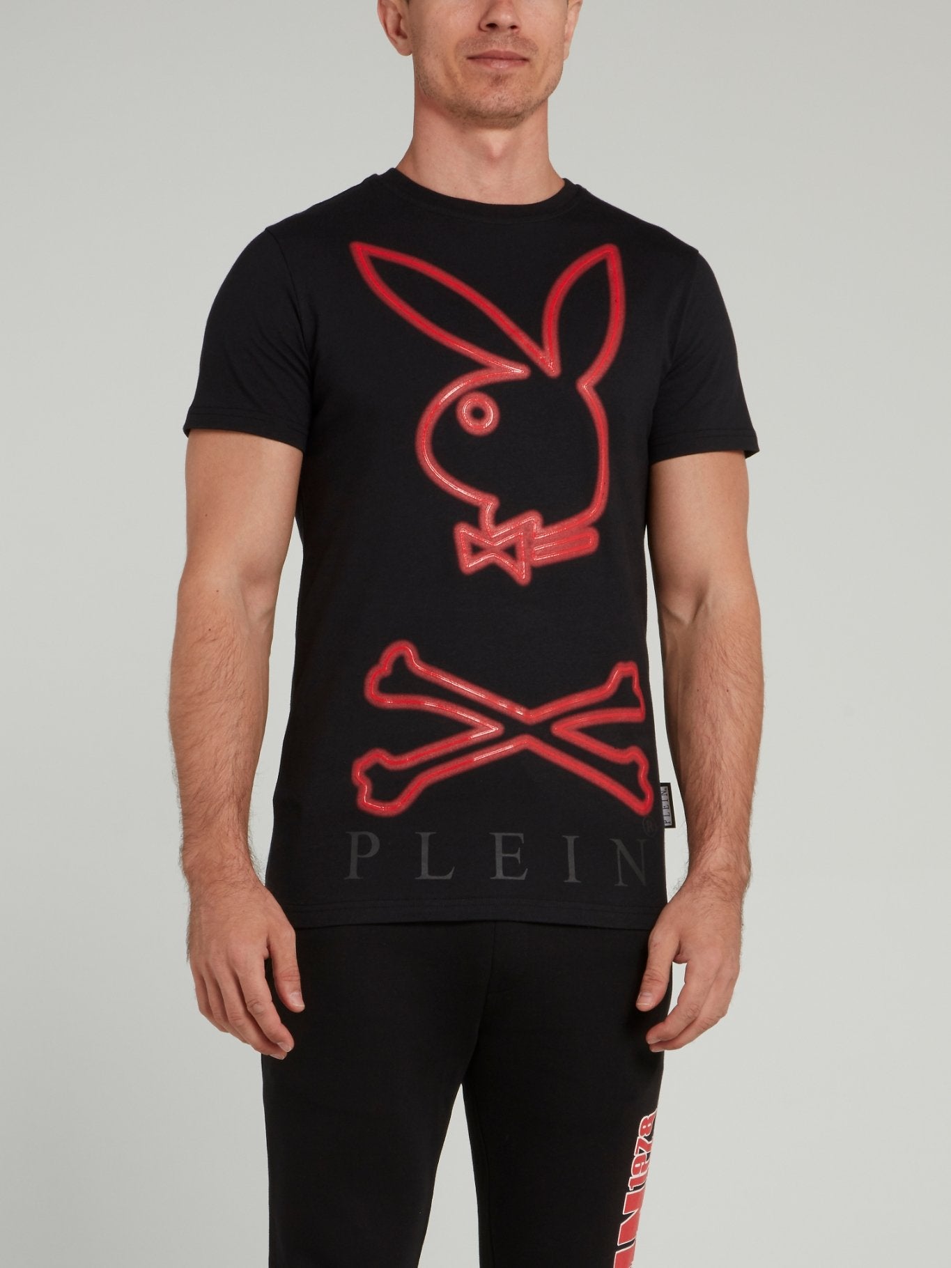 Playboy Print Round Neck T-Shirt