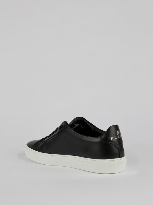 Ferdy Black Logo Tag Sneakers