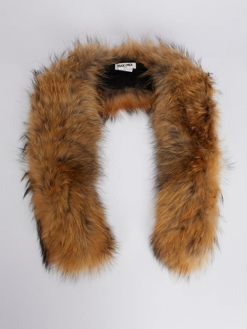 Long Tanuki Fur Collar