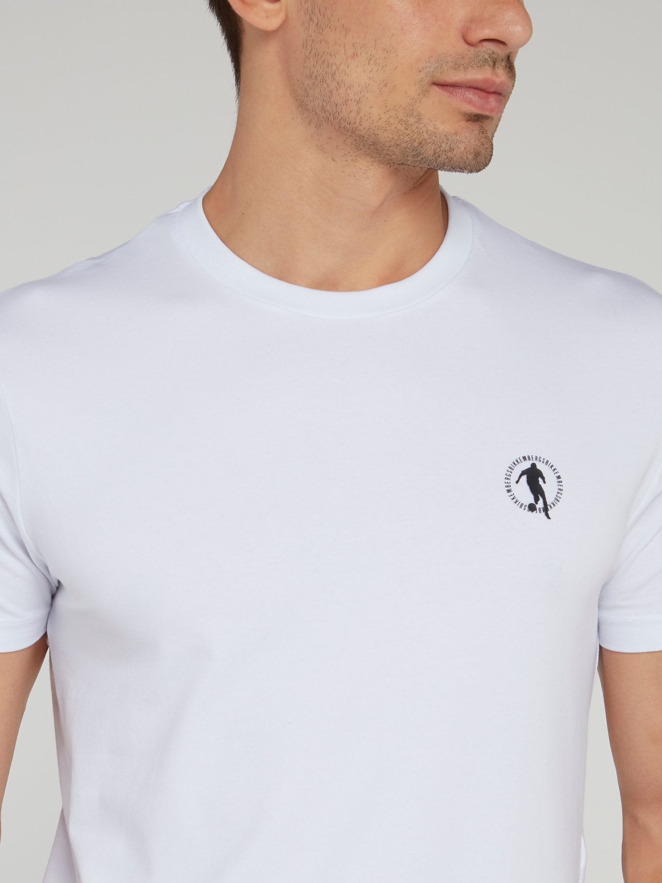 White Sport Logo T-Shirt