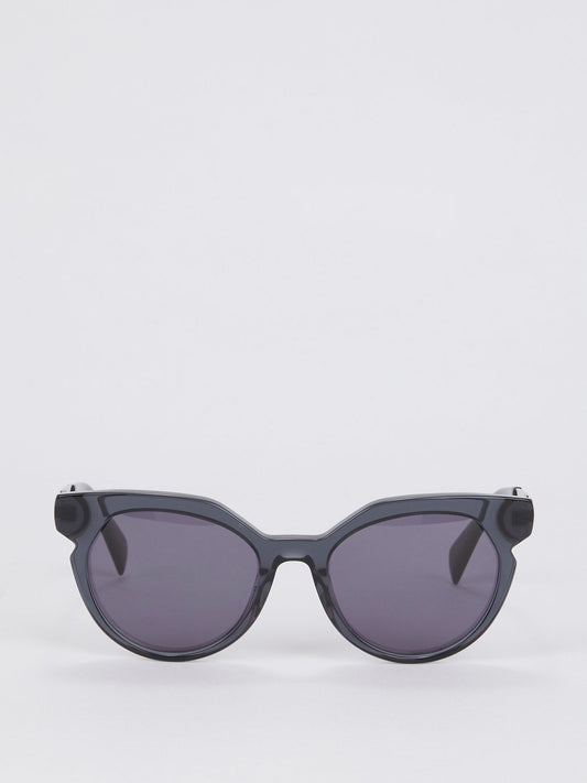 Smoke Lens Cat Eye Sunglasses