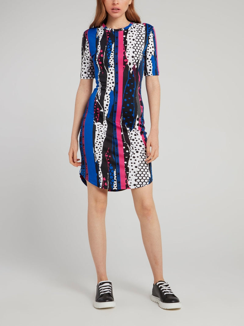 Patterned Jersey Dress