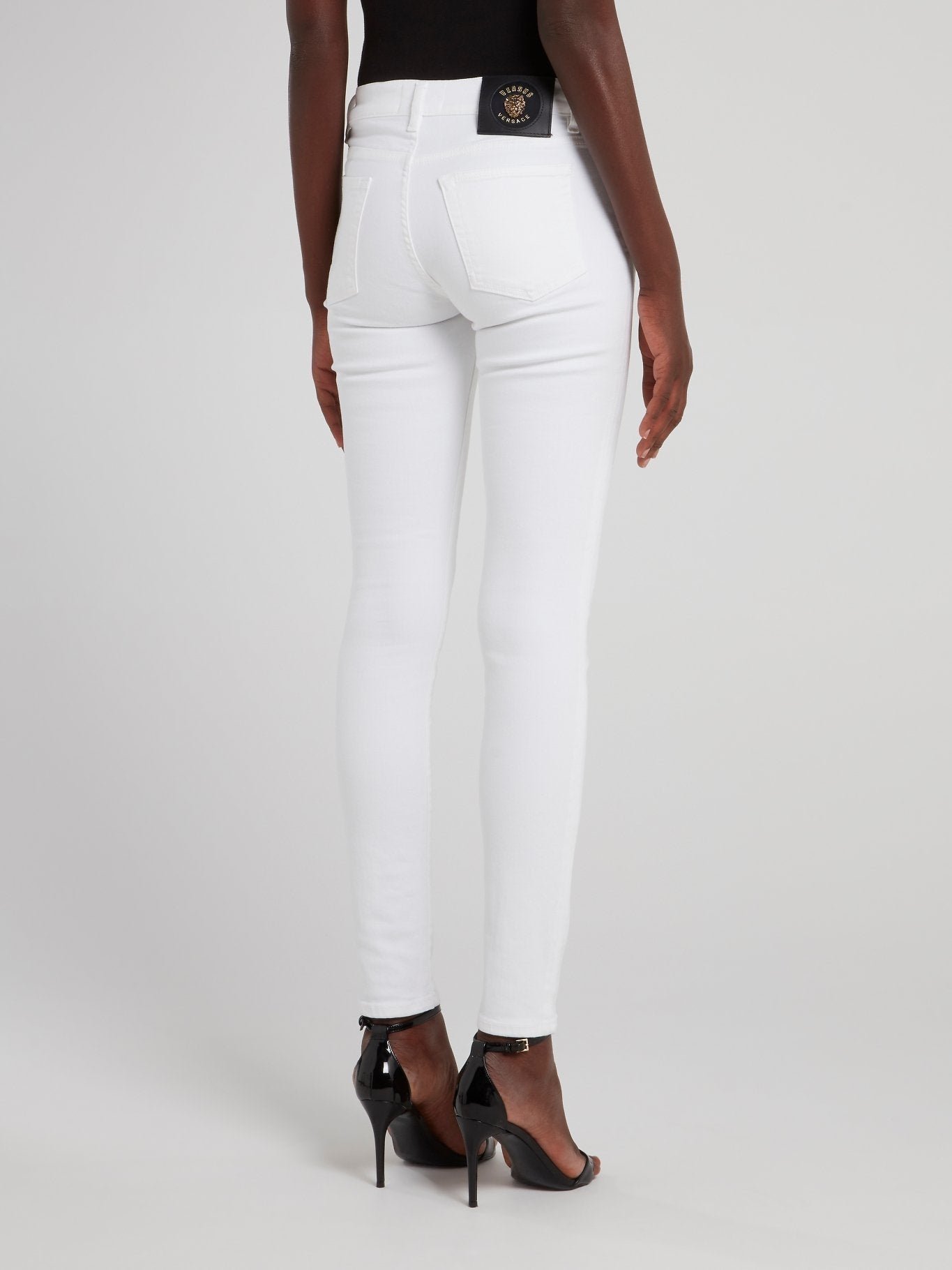 White Skinny Trousers