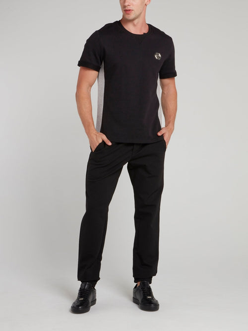 Black Drawstring Jogger Pants