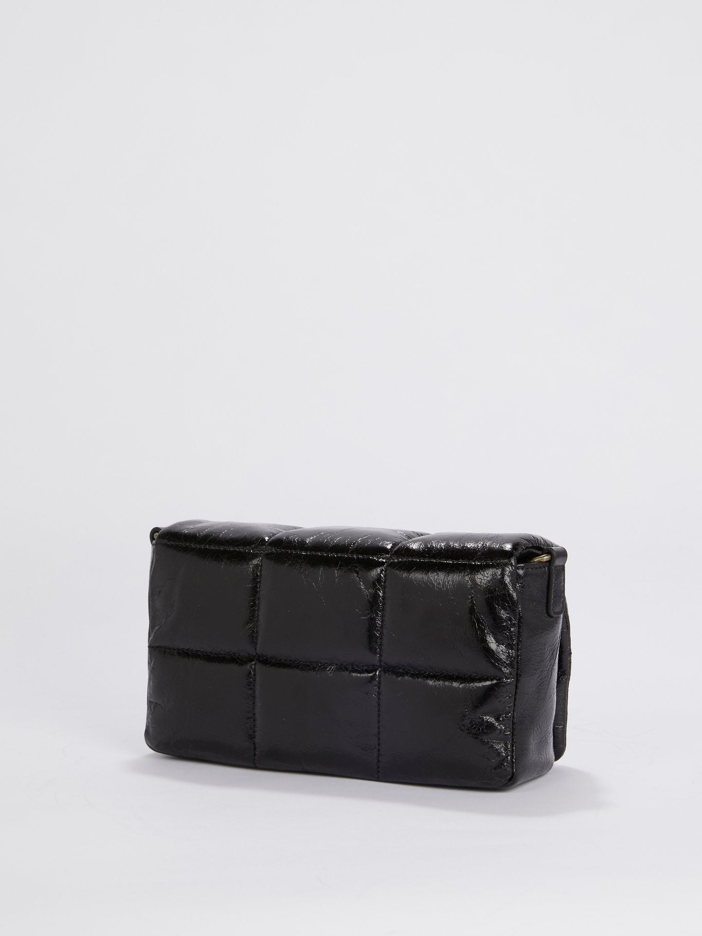 Black Quilted Clutch Bag