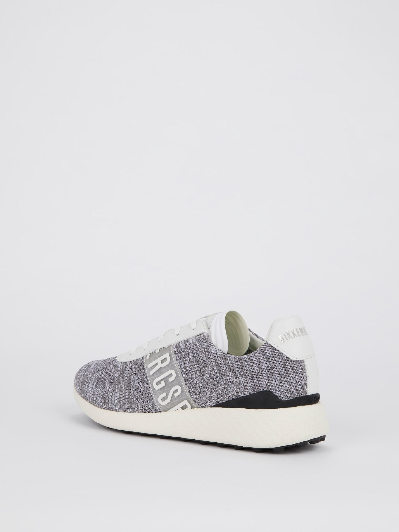 Grey Low Top Mesh Sneakers