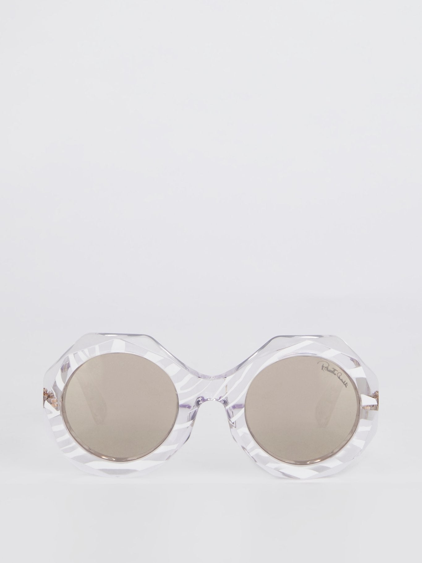 Smoke Mirror Crystal Sunglasses