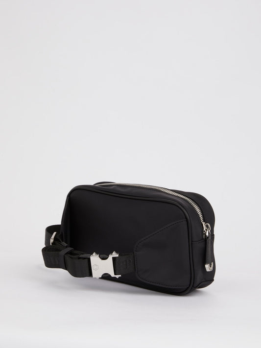 Black Logo Pouch Bag