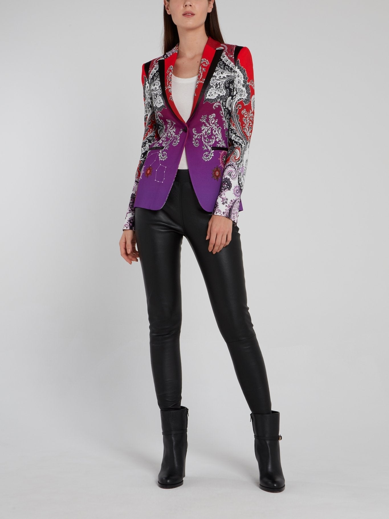 Baroque Print Blazer