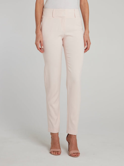 Powder Pink Suit Trousers