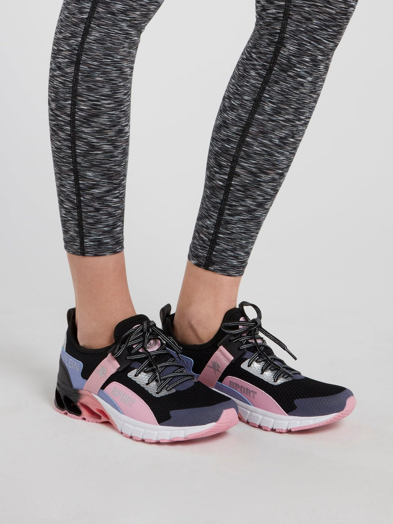 Lace Up Mesh Runner Sneakers