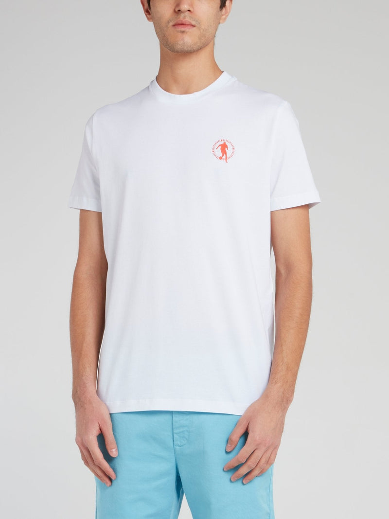 White Sport Logo T-Shirt