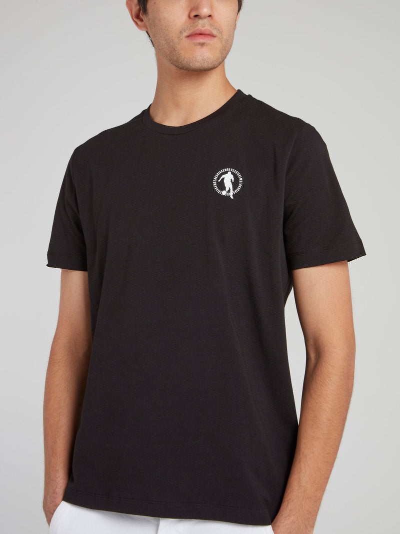 Black Sport Logo T-Shirt