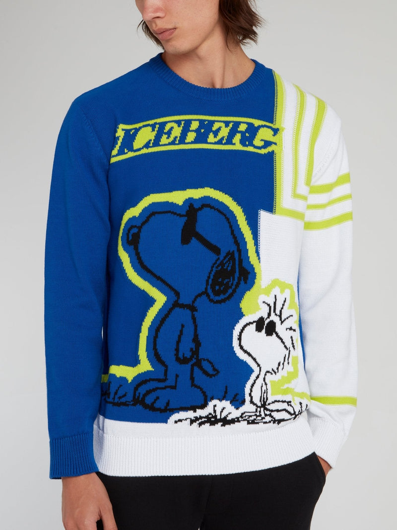 Snoopy and Woodstock Knitted Sweater