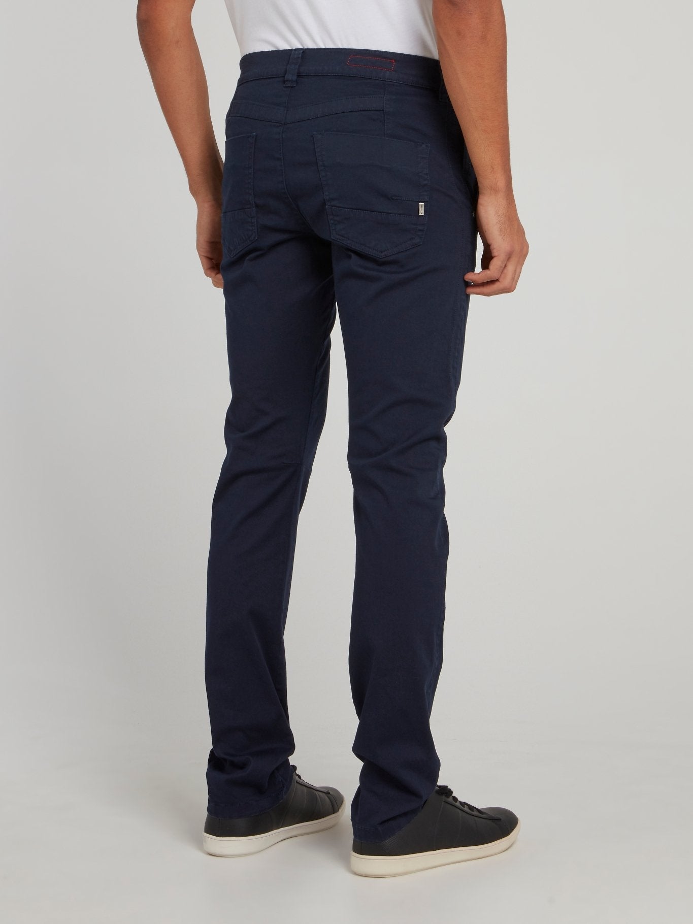 Navy Skinny Chino Pants