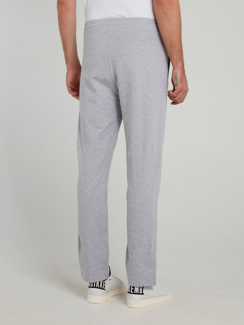 Grey Sport Icon Fleece Pants