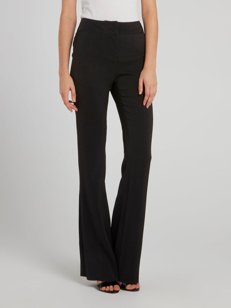 Black Flared Pants