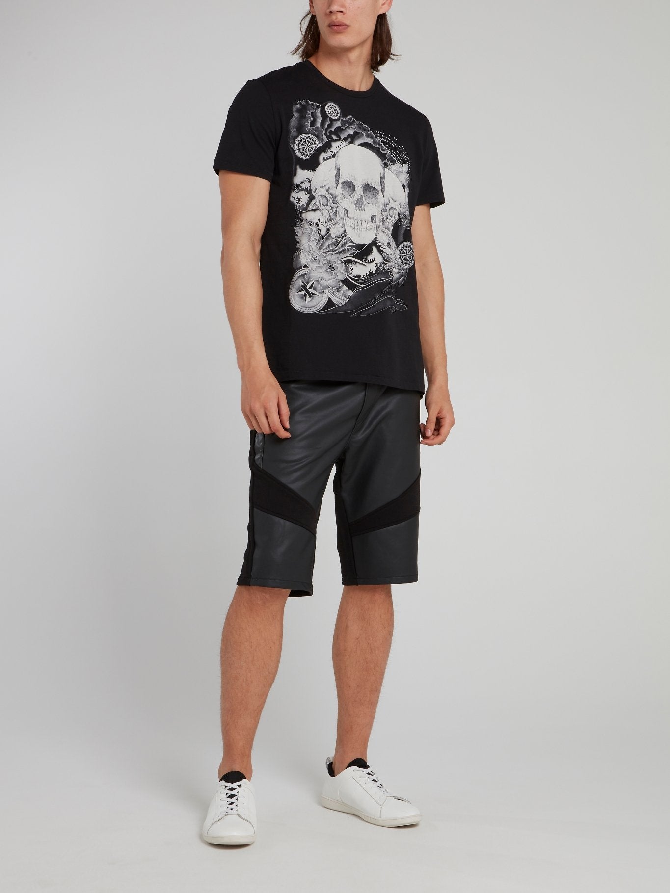 Black Skull Sketch T-Shirt