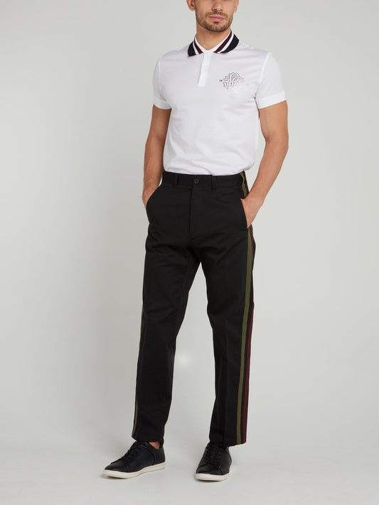 Black Straight Cut Pants