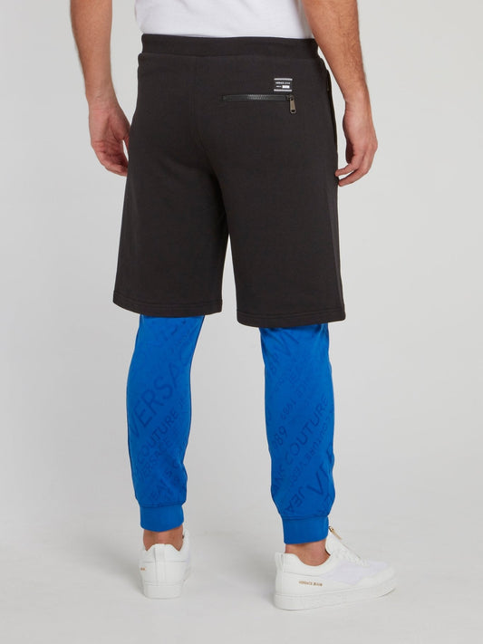 Two Tone Shorts Overlay Trousers