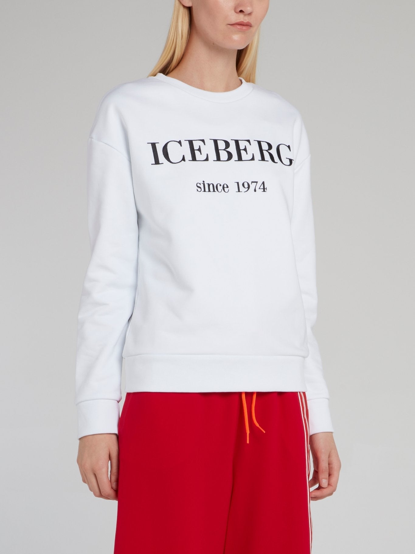 White Classic Logo Sweatshirt