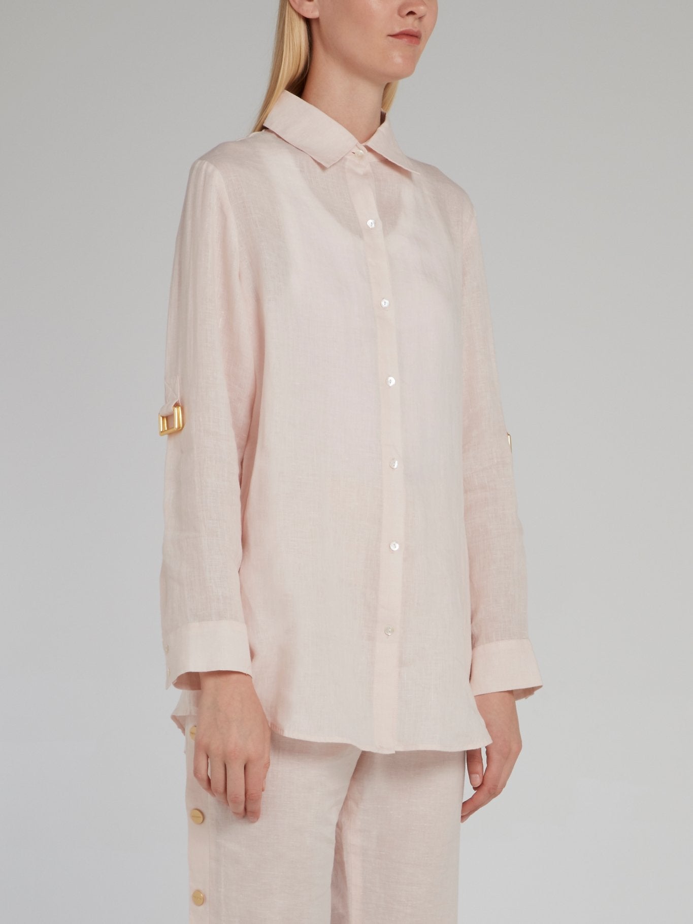 Button Up Linen Shirt