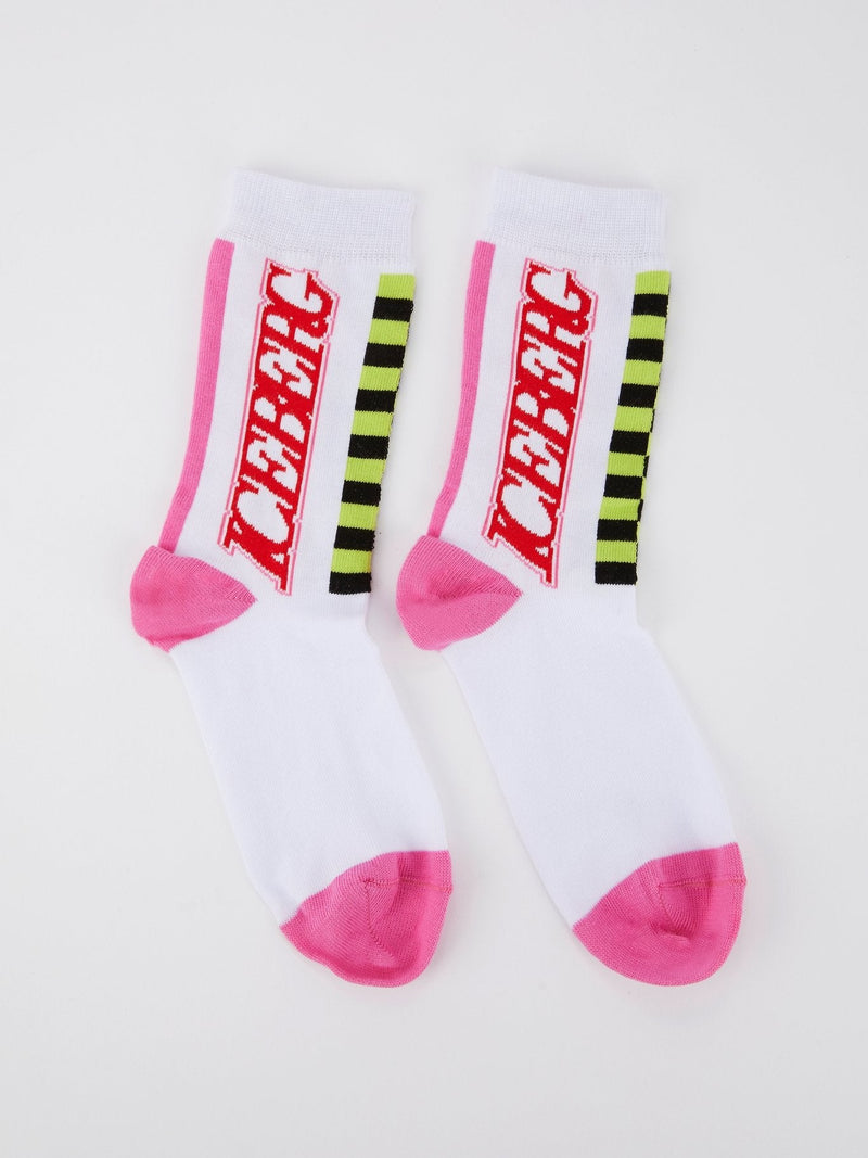 Logo Colour Block Socks