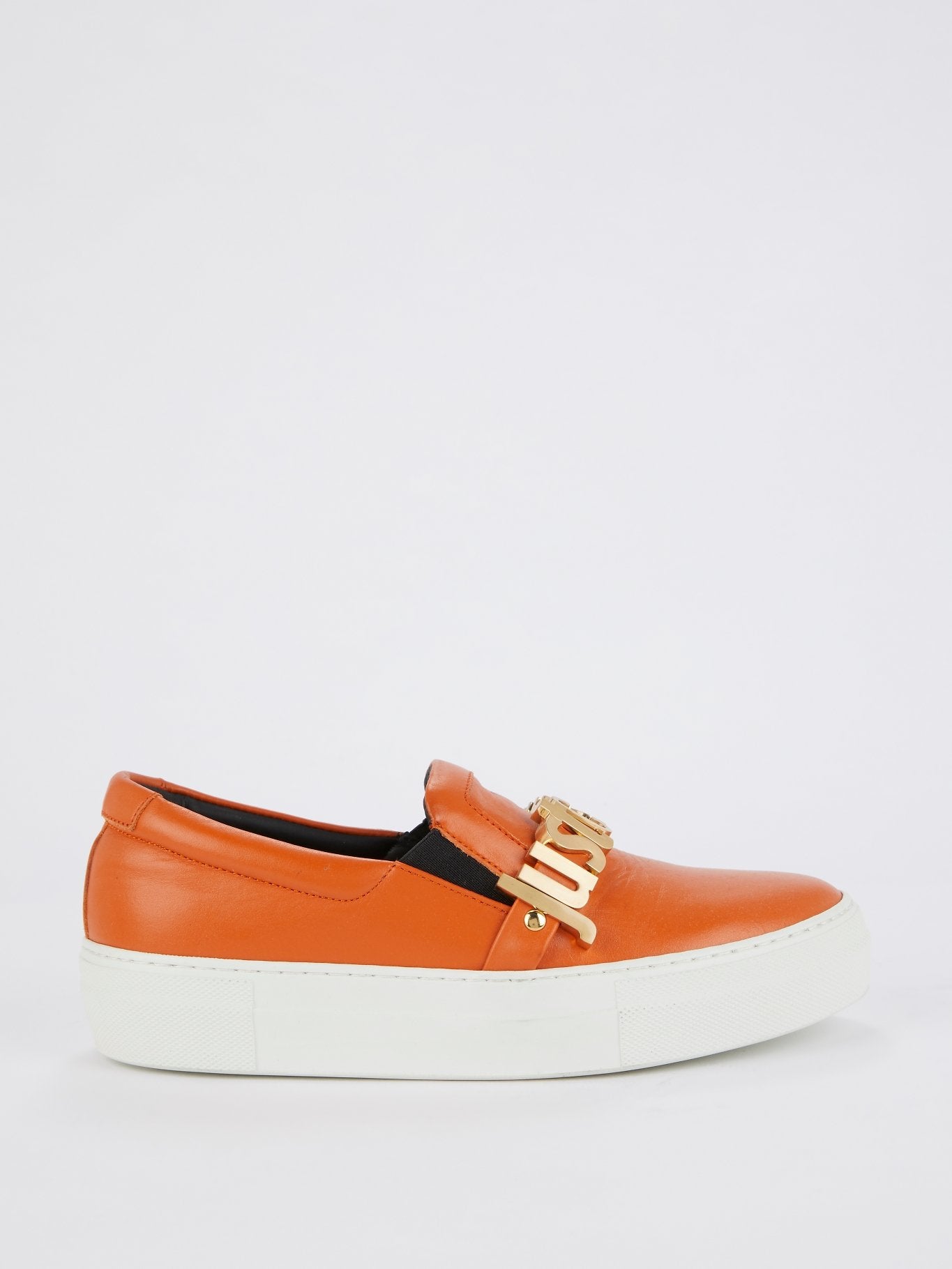 Coral Slip On Logo Sneakers