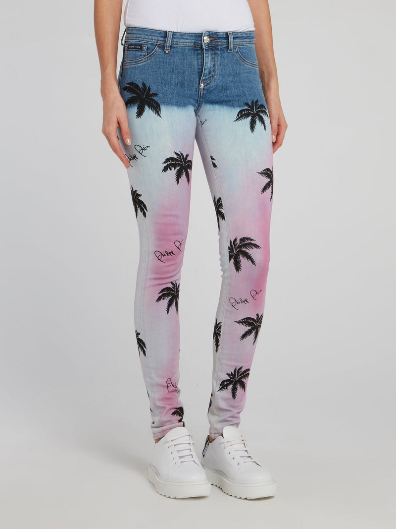 Aloha Plein Denim Jeggings