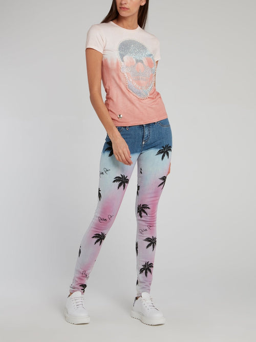 Aloha Plein Denim Jeggings