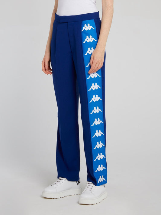 Kappa Blue Tailored Pants