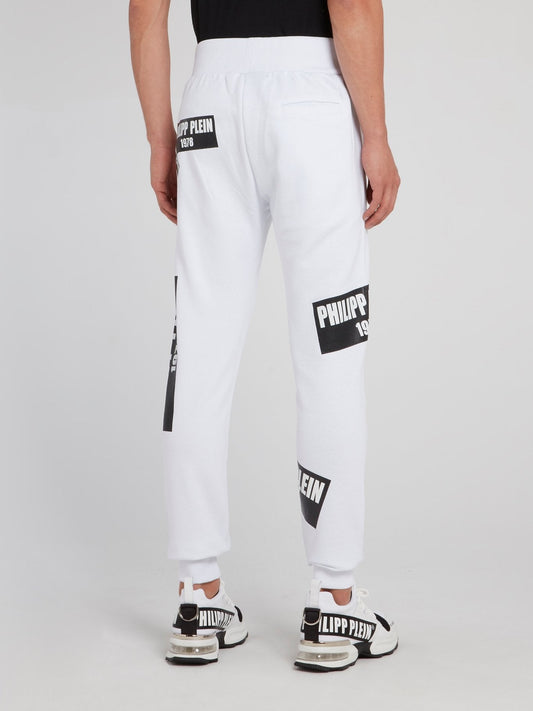 PP1978 White Logo Patch Active Trousers