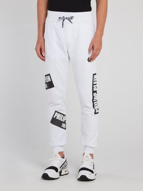 PP1978 White Logo Patch Active Trousers